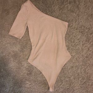 One shoulder leotard